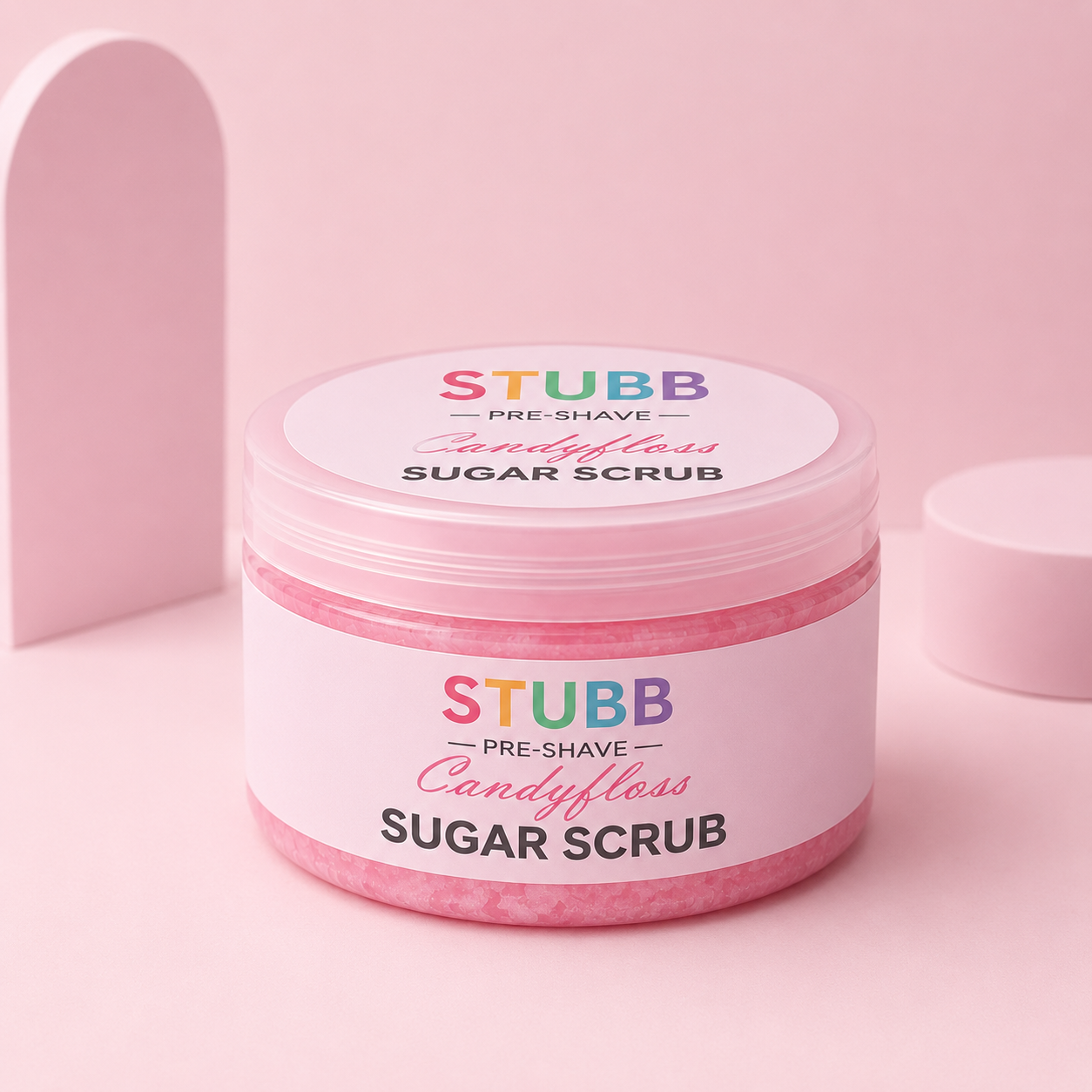 STUBB Pre-Shave Candifloss Scrub