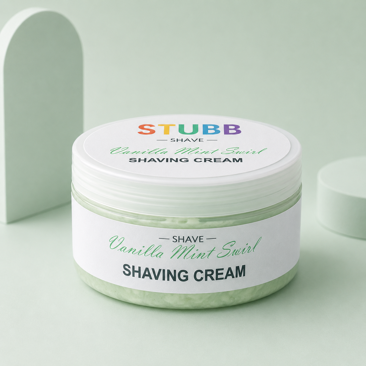 STUBB Vanilla Mint Swirl Shaving Cream