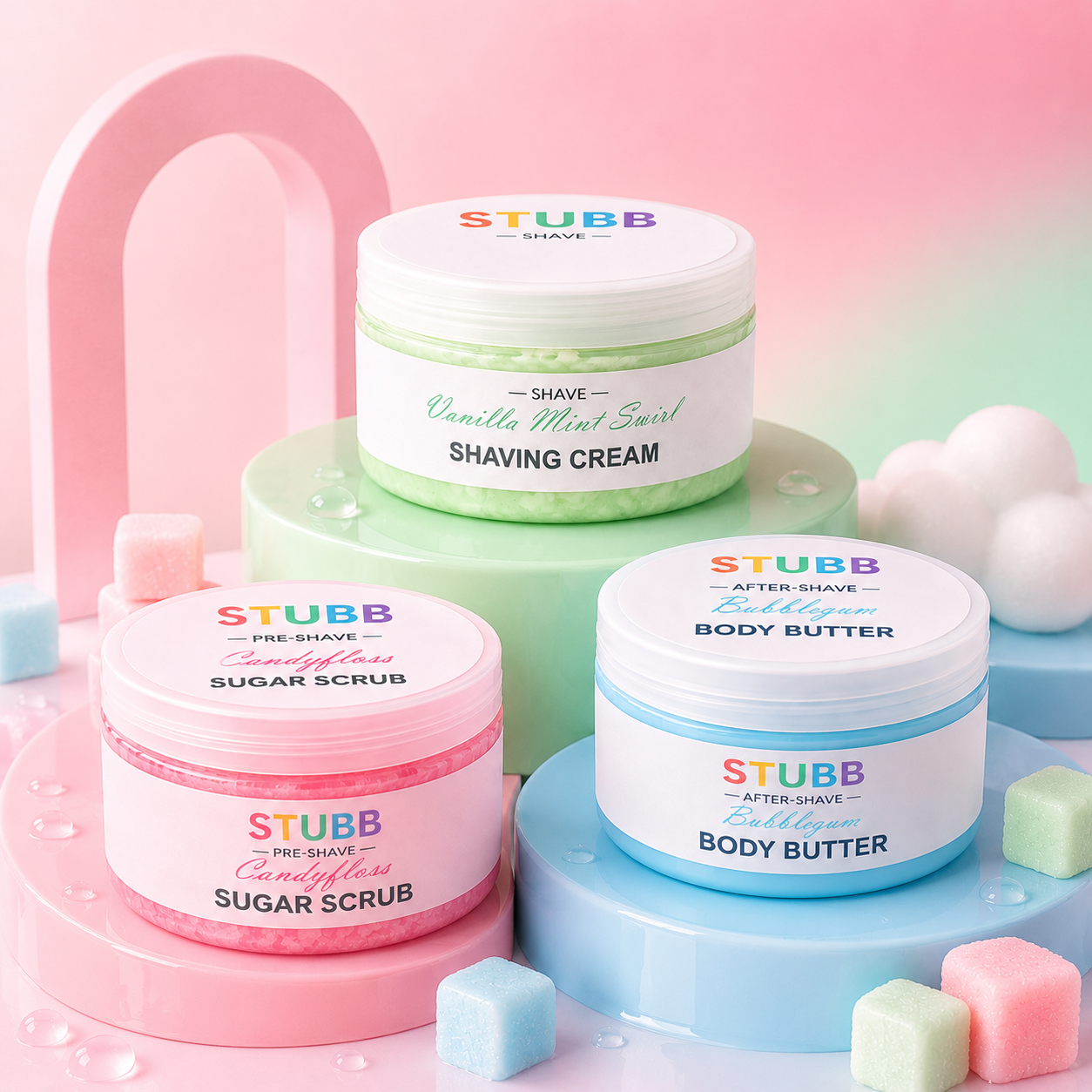 STUBB Sweet Shave Collection