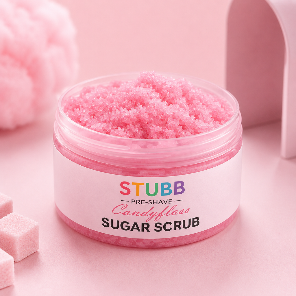 STUBB Pre-Shave Candifloss Scrub