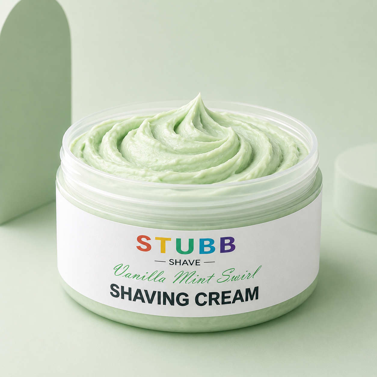 STUBB Vanilla Mint Swirl Shaving Cream