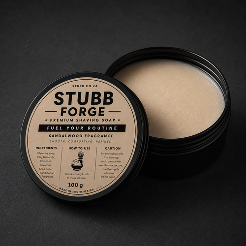 STUBB Forge Premium Shaving Soap