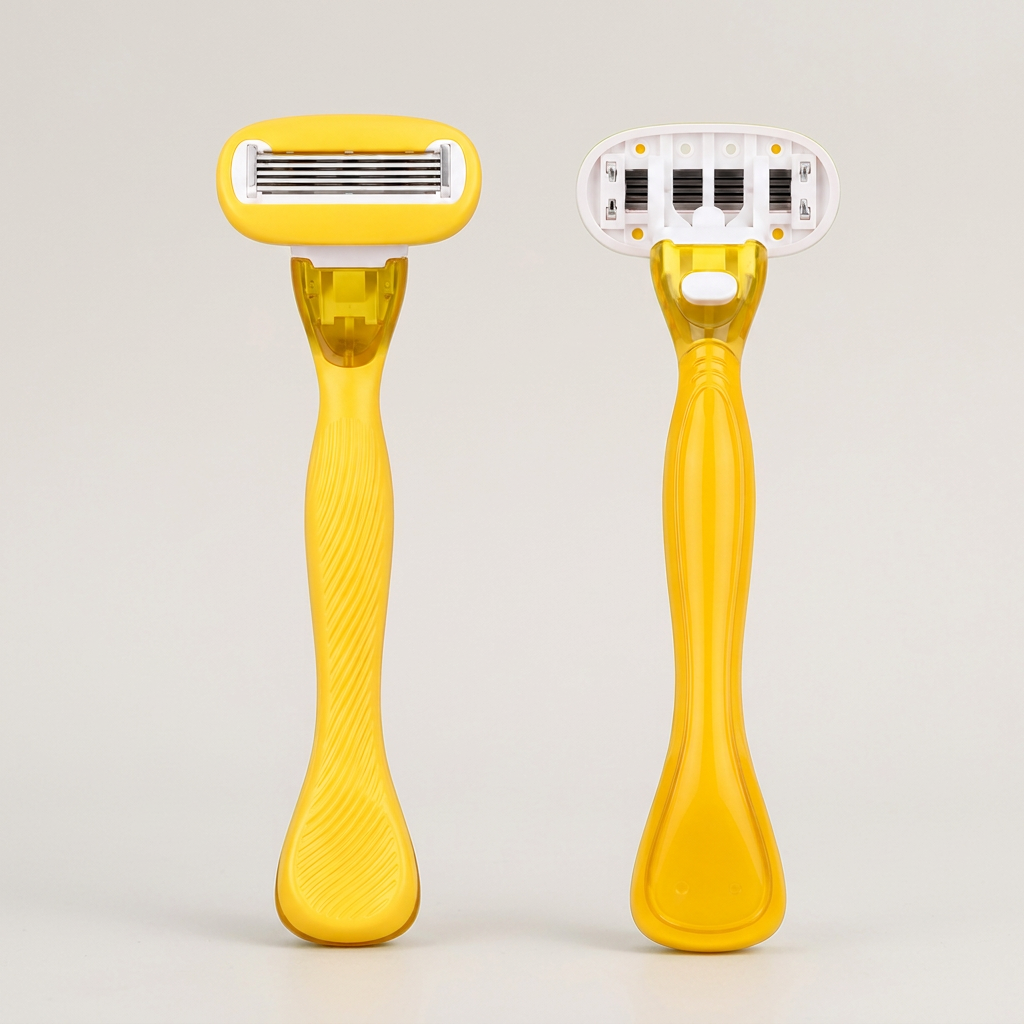 Aura yellow front-and-back preview