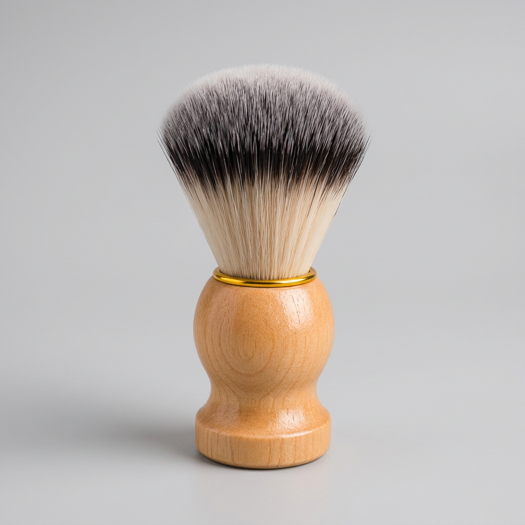 Shaving brush neutral-background preview