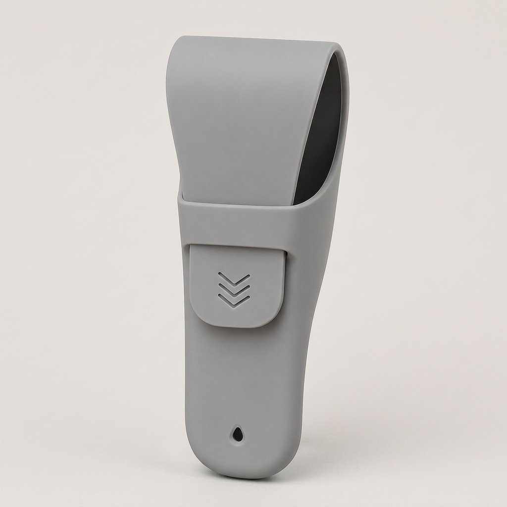 Silicone razor holder neutral-background preview