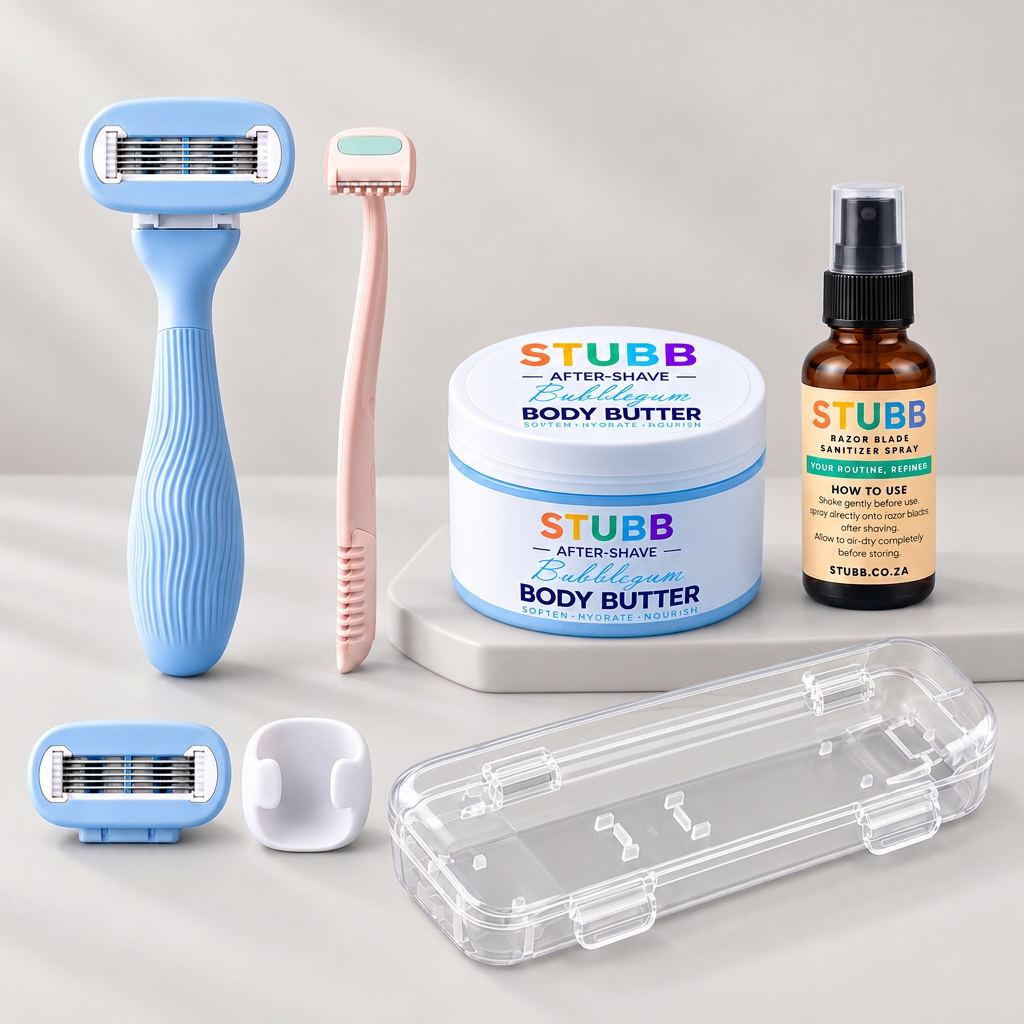STUBB Summer Pack with matching neutral-grey background