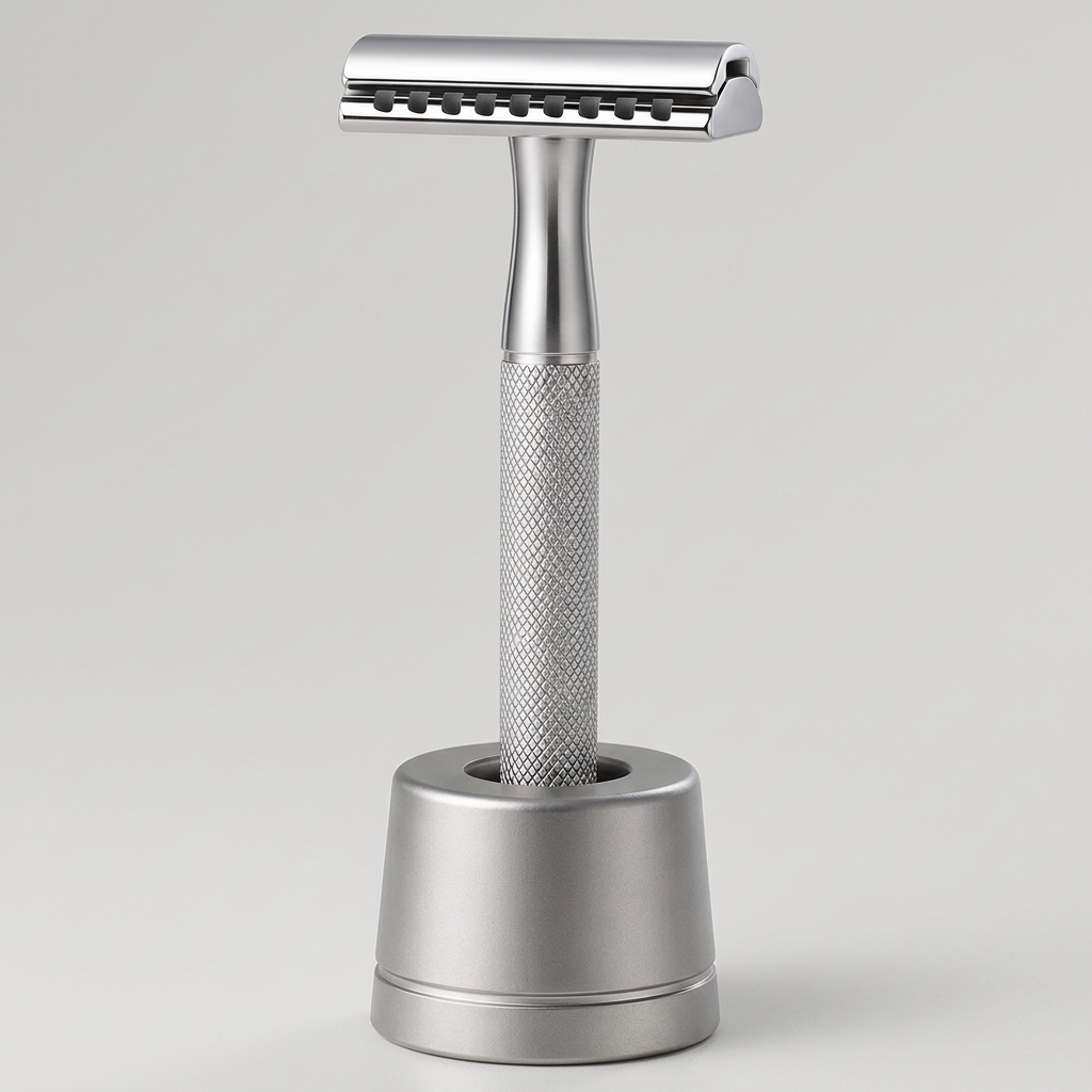 Valor razor and stand neutral-background preview