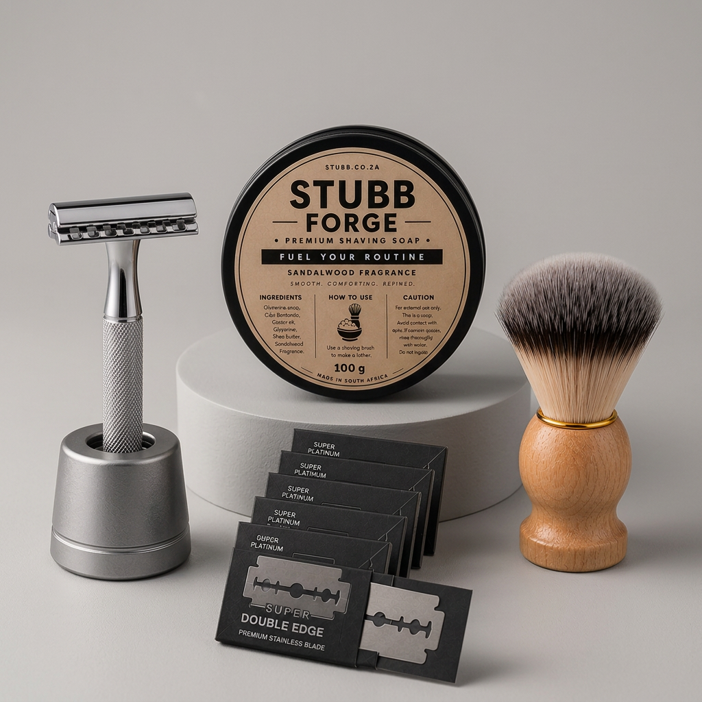 Valor wet-shaving kit neutral-background preview