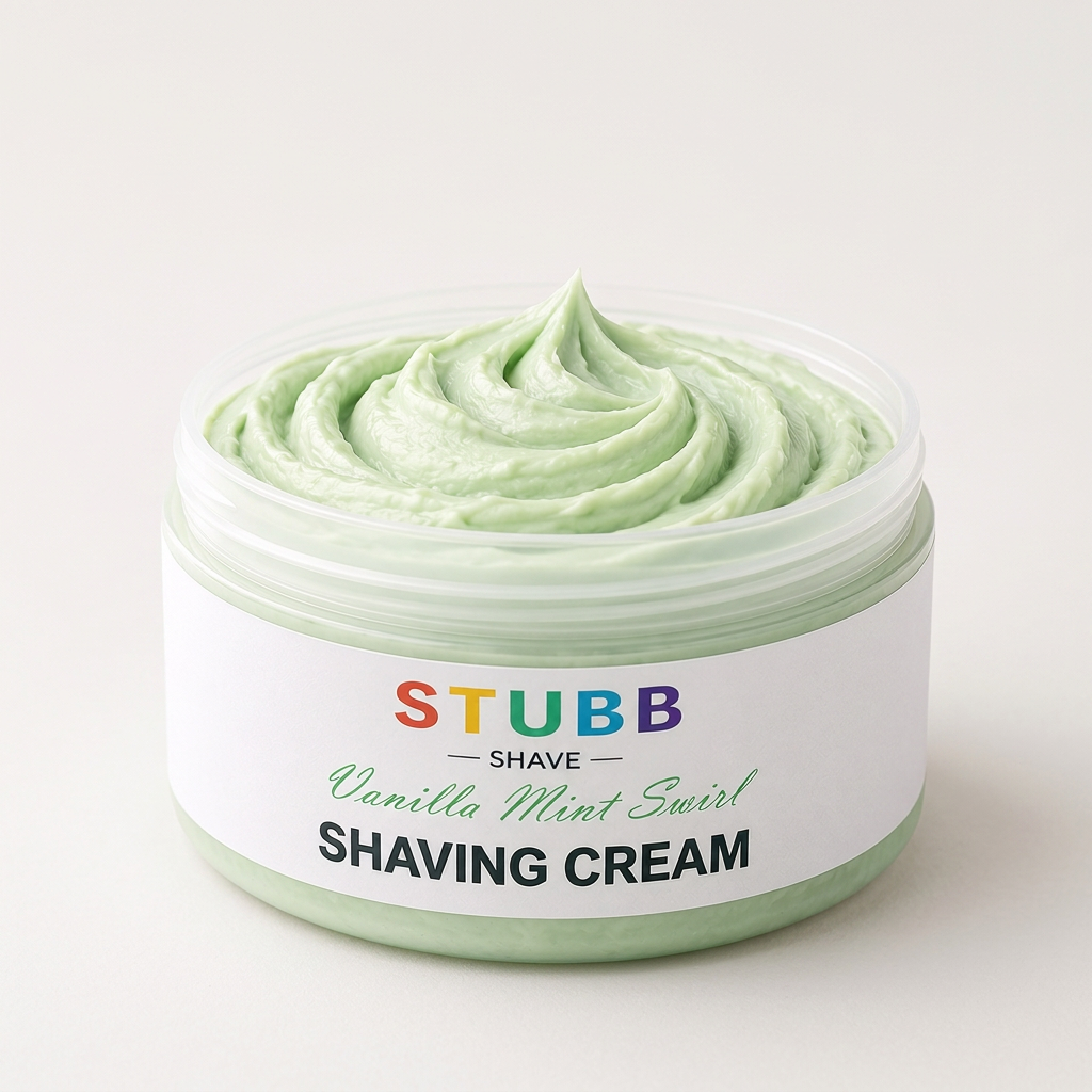 Vanilla Mint Swirl open-jar neutral-background preview