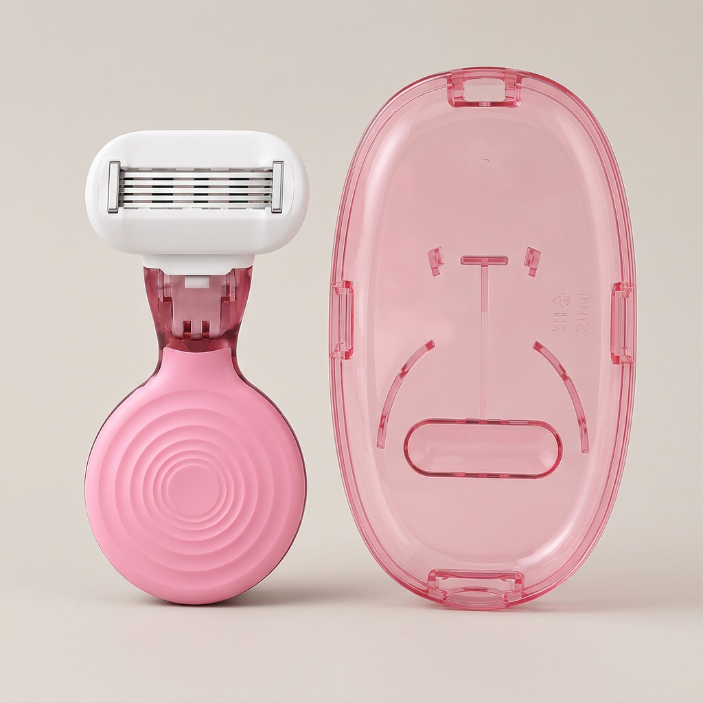 Wink pink razor and matching case preview